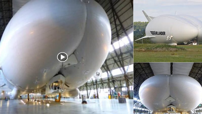 The largest aircraft in the world is ready to take off.