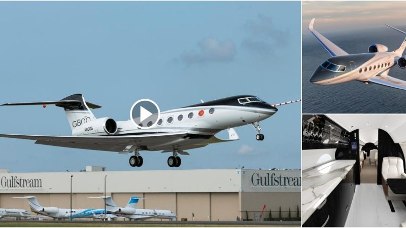 Gulfstream G800 long-range business jet makes first flight