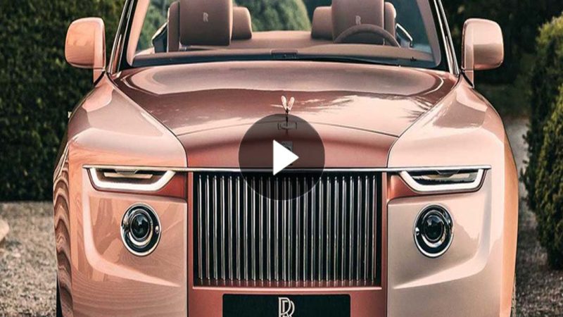The Epitome of Opulence: The Updated Rolls-Royce Boat Tail Unveiled with an Unprecedented Paint Job