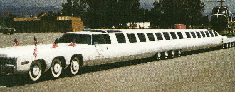 The World’s Longest Limo Had Some Wild Features For Ridiculous Parties
