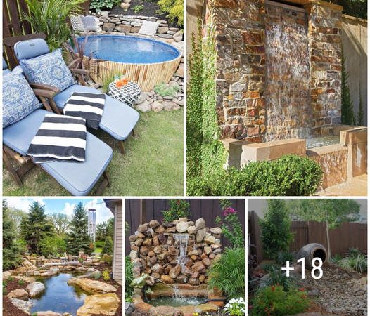 Transform Your Outdoor Space with 22 Unique Water Features that Will Amaze Everyone