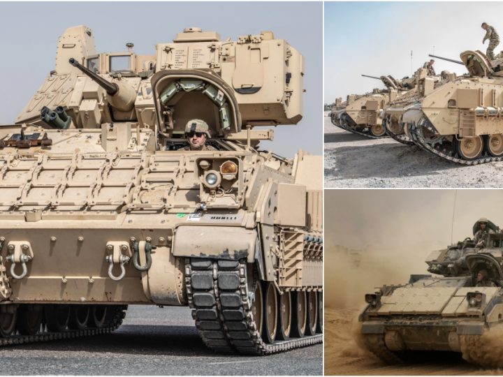 Introducing the Bradley M2A3 IFV: Cutting-Edge Tracked Armored Infantry Fighting Vehicle (Video)