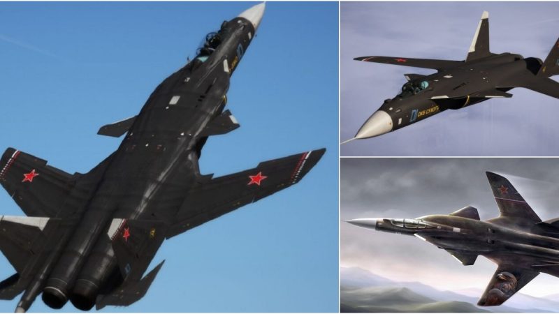 Russia Reveals Revolutionary Su-47 with Forward-Swept Wings: A Landmark Innovation