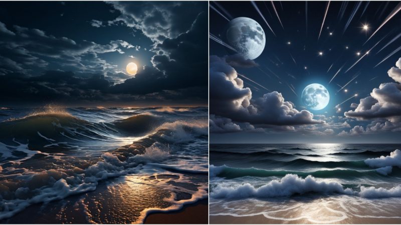The Enchanting Night: Experience Moonlight’s Serenade on the Ocean