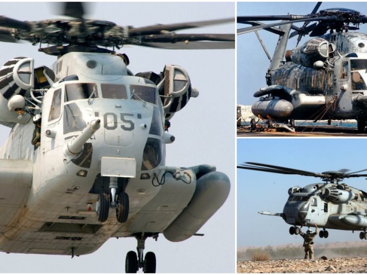 Witness the Majestic Aerial Prowess of the Sikorsky CH-53E Super Stallion at Okehampton Camp (Video)