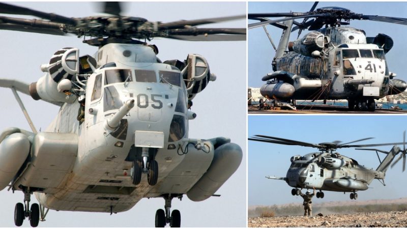 Witness the Majestic Aerial Prowess of the Sikorsky CH-53E Super Stallion at Okehampton Camp (Video)